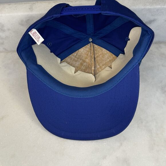 Vintage Abu Garcia Trucker Hat – Snapback – Blue Embroidered Fishing Cap – EUC - Picture 7 of 11